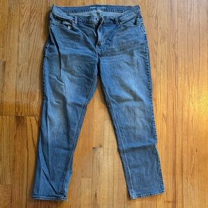 Old Navy Men's Straight Jeans in Denim Blue